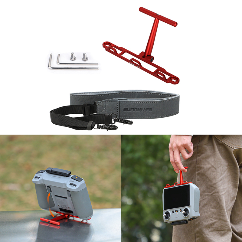 Drone Neck Strap - ドローン用スタンドネックストラップ,2in 1マウント,リモートコントロールストラップ,dji mini 4pro,mini 3,3pro用マウント
