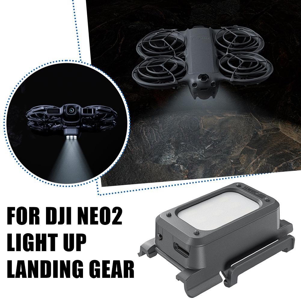 Drone Beacon Light - ドローンナイトライト着陸装置 DJI Neo 2 アクセサリー用 充電式ライト
