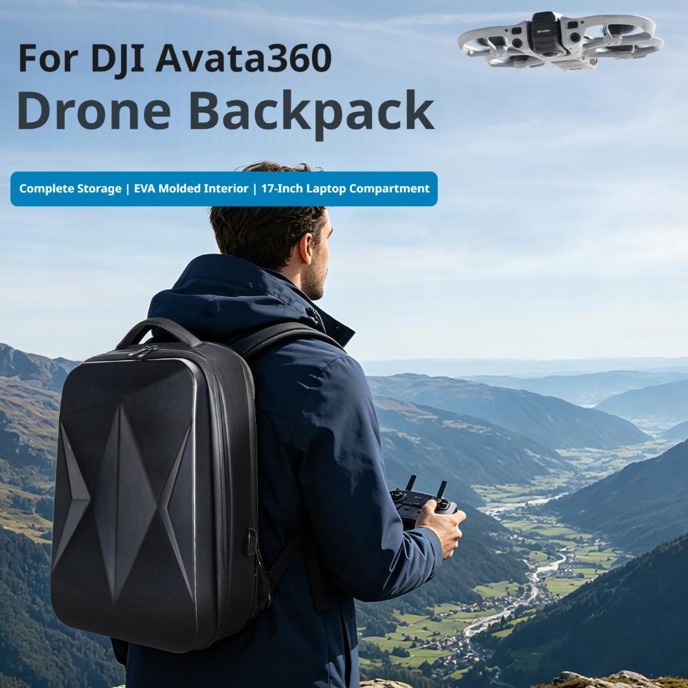 ハードシェルドローンバックパック DJI AVATA 360 - Drone Hard Shell Case のレビューと価格