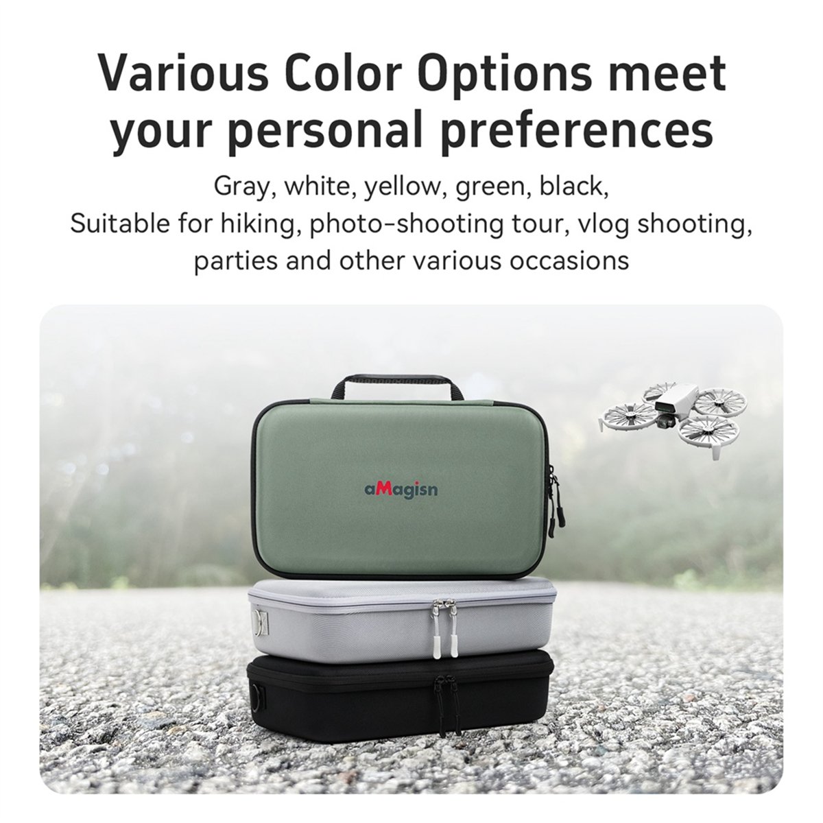M85K ポータブルキャリングケース FLIP ドローン用ハ - Drone Carrying Case のレビューと価格